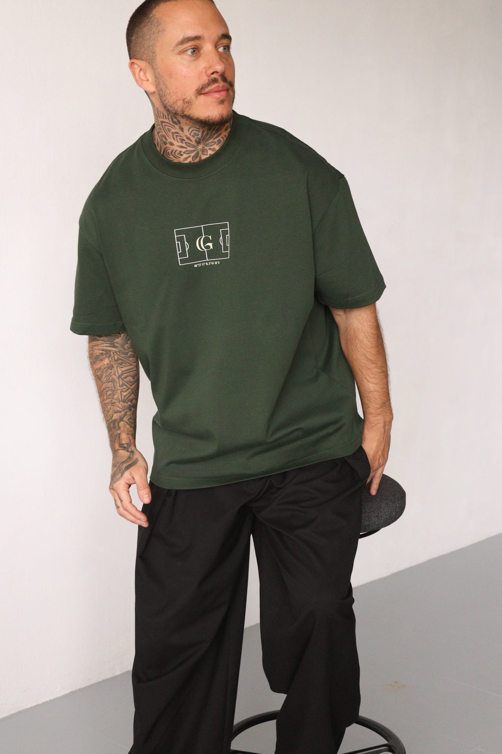 Love & Goal - Green - Regular Fit